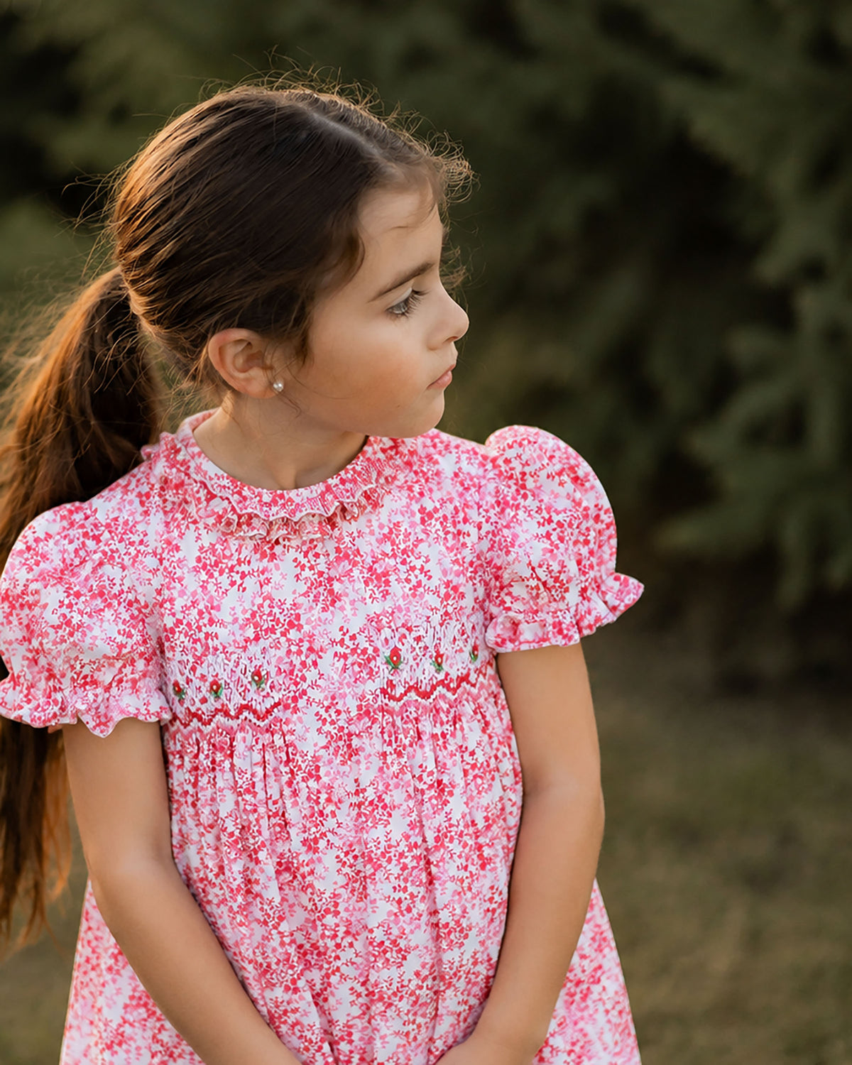 Elise Dress - Cherry Blossom