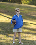 Game Day Quarter Zip - Blue