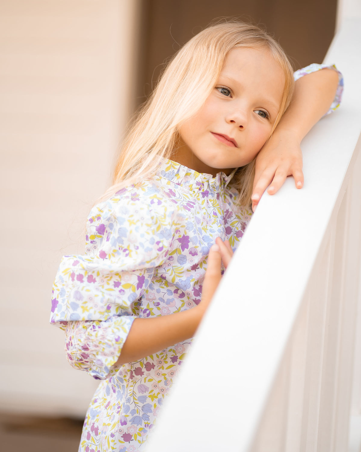 Mulberry Floral - Annalise Top