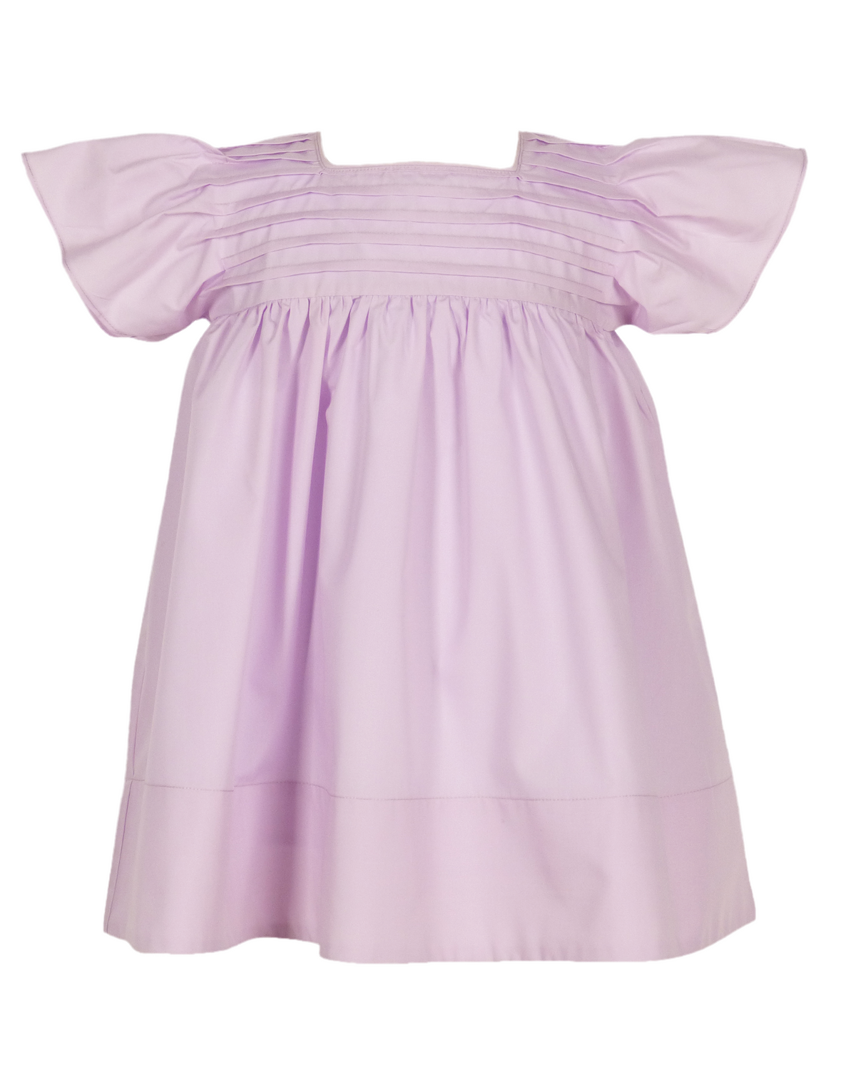 Priscilla Pleated Dress: Purple