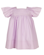 Priscilla Pleated Dress: Purple