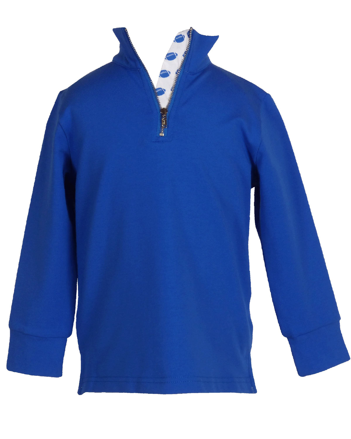 Game Day Quarter Zip - Blue