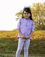 Vera Vest with Ruffle - Lilac