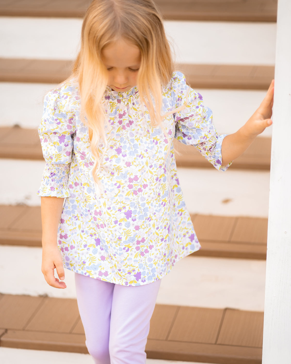 Mulberry Floral - Annalise Top