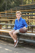 Game Day Quarter Zip - Blue