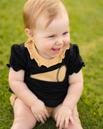 Game Day Bloomer Set - Black and Gold