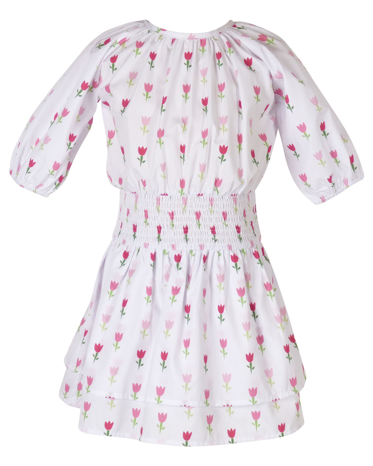 Scarlett Dress - Field of Pink