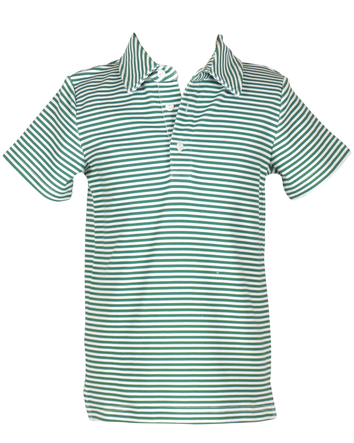 Game Day Patrick Shirt: Green and White Stripe