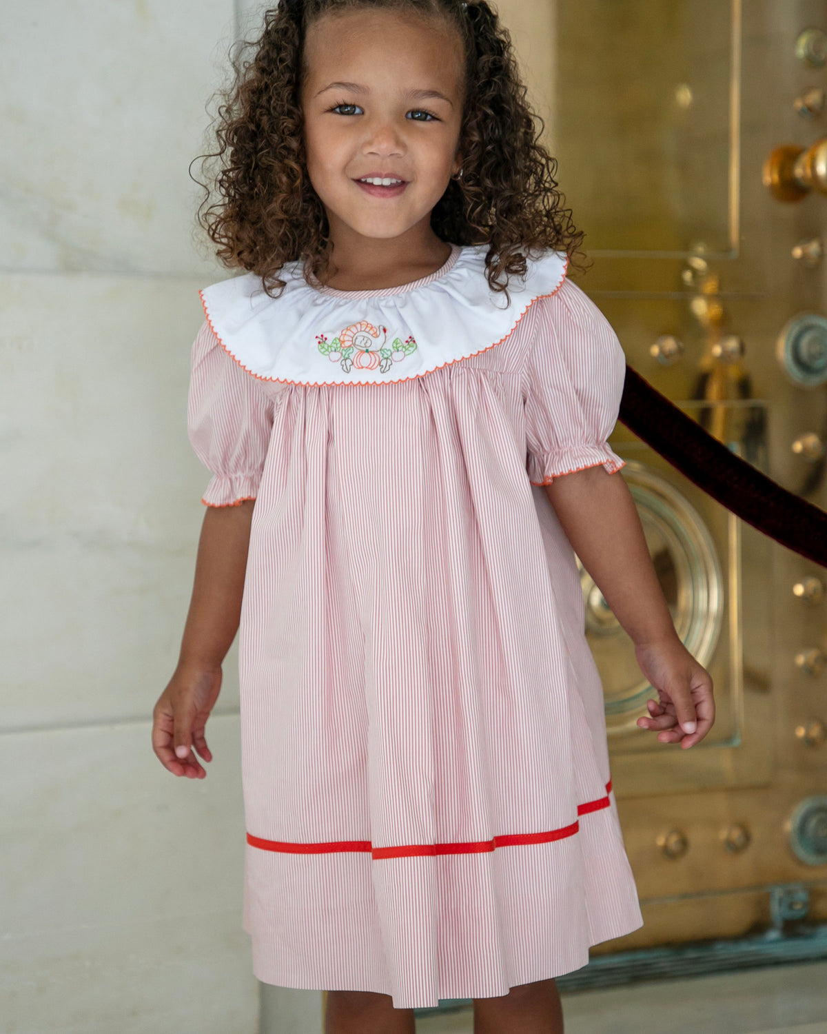 Garner Dress with Turkey