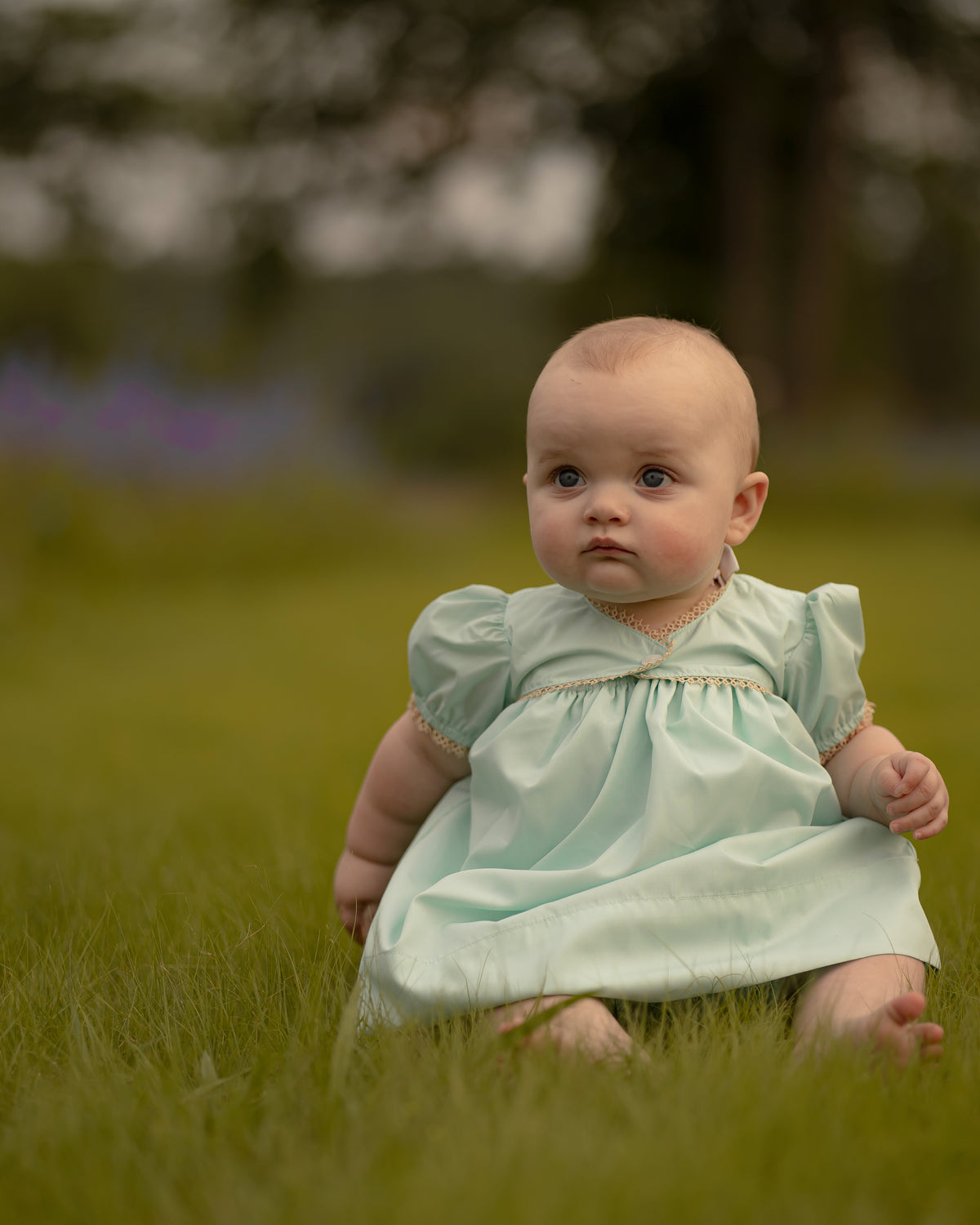 Margaret Dress with Tatting