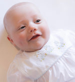 Lambikins Daygown & Diaper Cover - Woven Blue