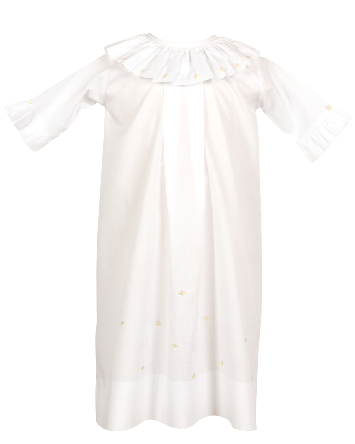 Ava Daygown & Diaper Cover - White