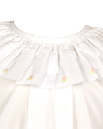 Ava Daygown & Diaper Cover - White