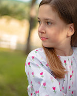 Scarlett Dress - Field of Pink