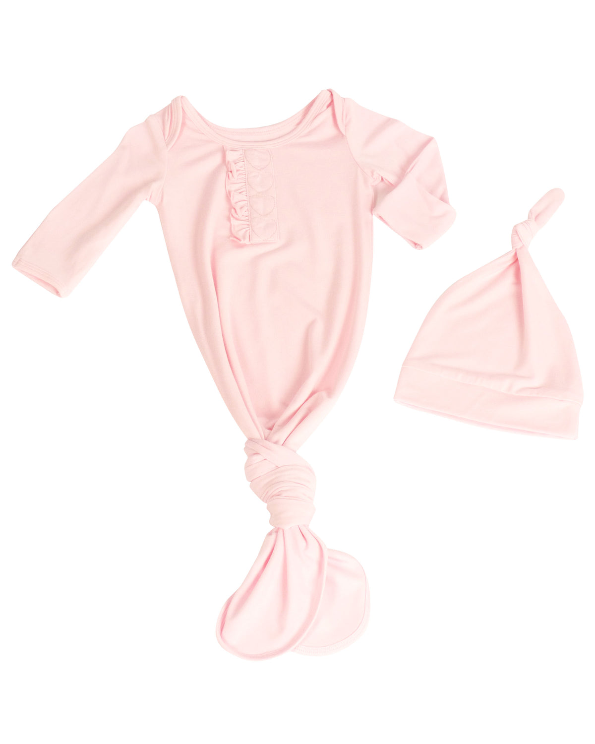Cinch Sack with Ruffle & Hat - Princess Pink
