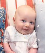 Lambikins Bubble - Woven Blue