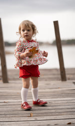 Evergreen Floral - Benton Pantaloon Set