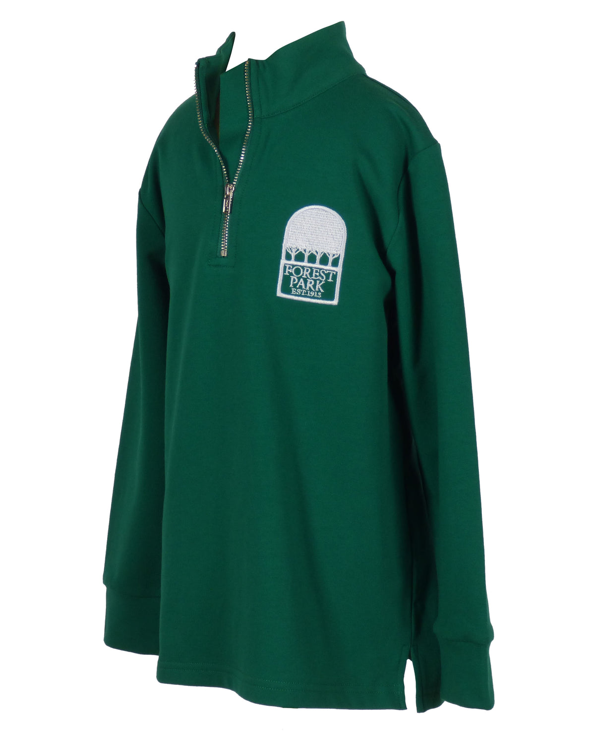 TYL Scholar Quarter Zip with Forest Park Logo