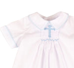 Haven Daygown & Diaper Cover - Blue