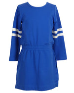 Game Day Glitter Dress - Blue