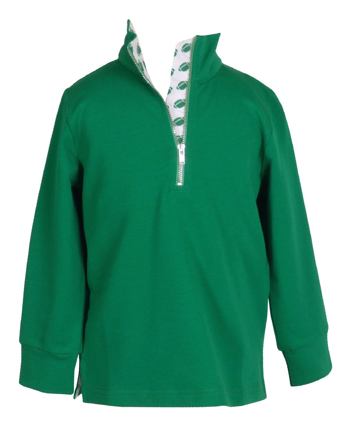 Game Day Quarter Zip - Green