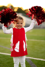 Molly Mock-Collar Shirt in White