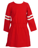 Game Day Glitter Dress - Red