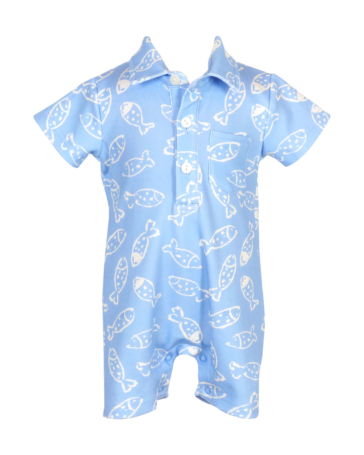 Rhett Romper: Gone Fishing