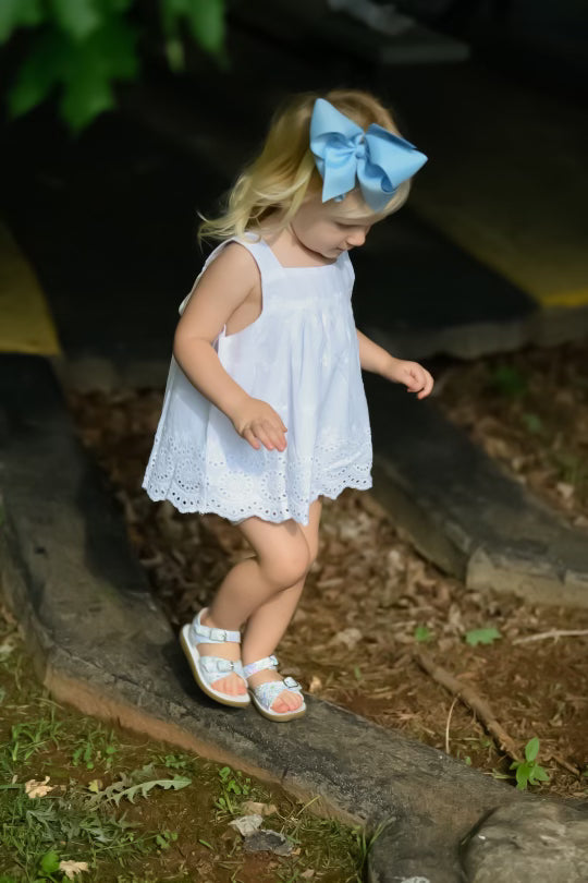 Eileen Eyelet: Diaper Cover Set