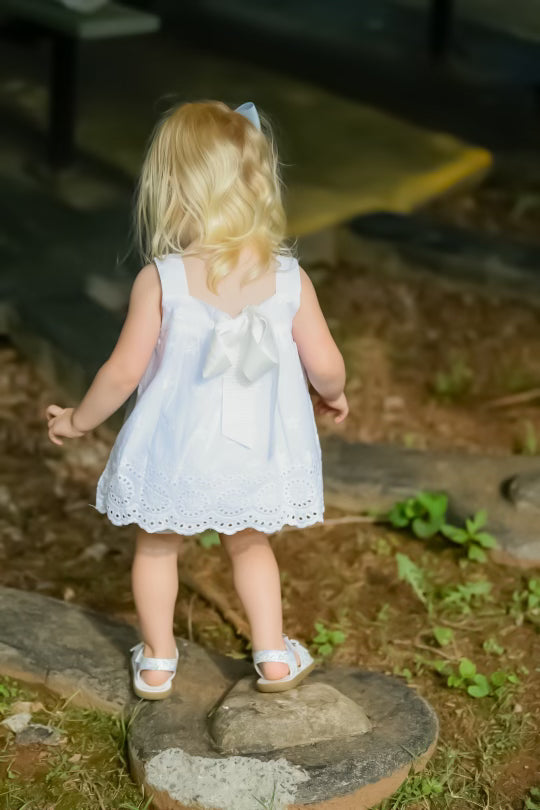 Eileen Eyelet: Diaper Cover Set
