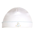 Lambikins Camden Cap - Egyptian Cotton Knit - Blue