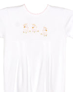 Lambikins Footed Pajamas - Egyptian Cotton Knit - Pink