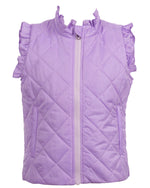 Vera Vest with Ruffle - Lilac