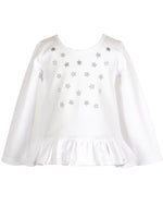 Tinley Top with Stars - White