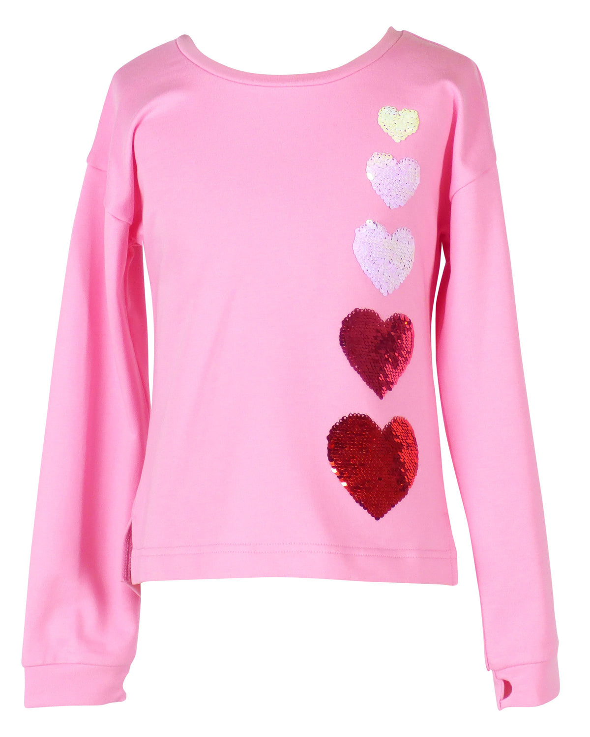 Tabby Top with Hearts - Hombre Hearts