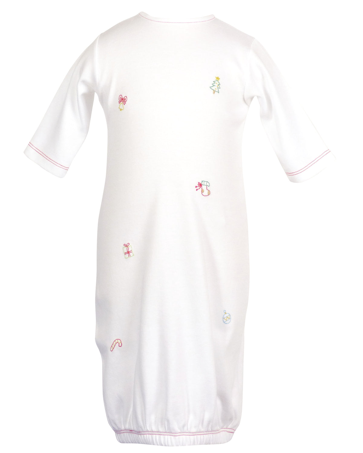 Vintage Christmas Daygown - Egyptian Cotton Knit