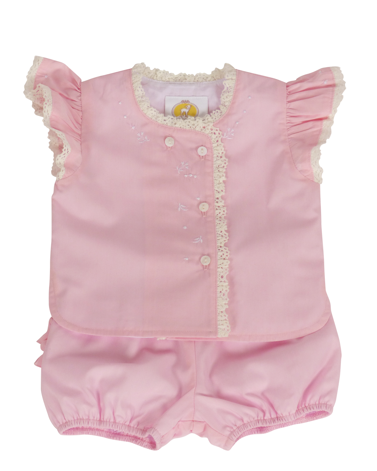 Diaper Cover Set: Floral and Lace