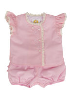 Diaper Cover Set: Floral and Lace