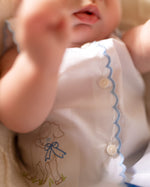 Diaper Cover Set: Blue Lamb