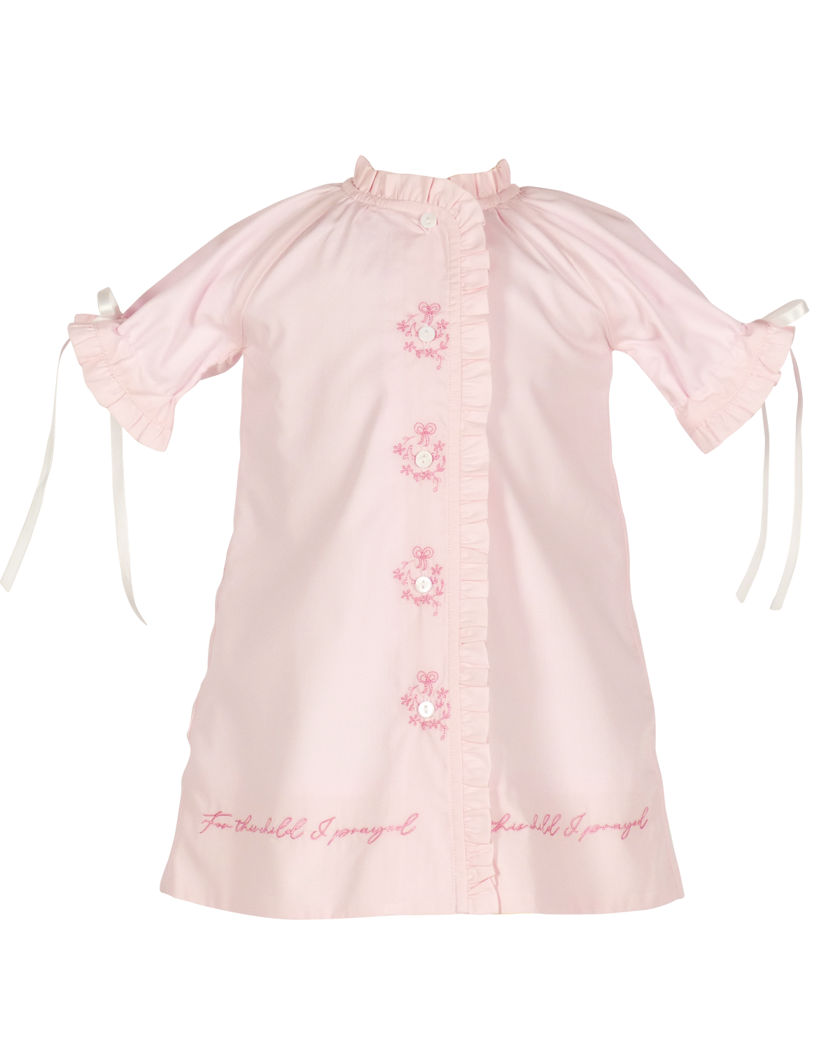 For This Child I Prayed Daygown: Pink