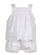 Eileen Eyelet: Diaper Cover Set