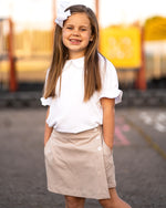 TYL Scholar Skort in Performance Khaki