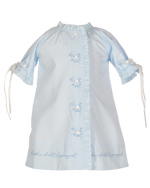 For This Child I Prayed Daygown: Blue
