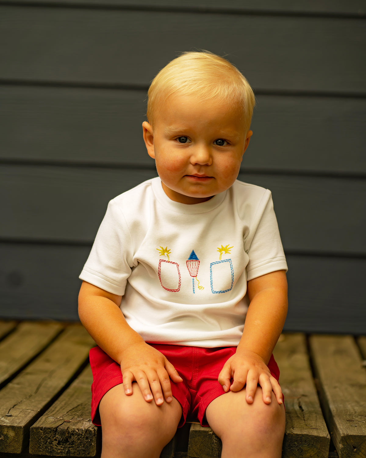 Sebastian Pull On Short: Rivervale Red
