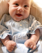 For This Child I Prayed Daygown: Blue