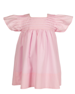 Priscilla Pleated Dress: Pink