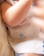 Diaper Cover Set: Blue Lamb