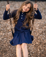 TYL Scholar Long Sleeve Polo Dress