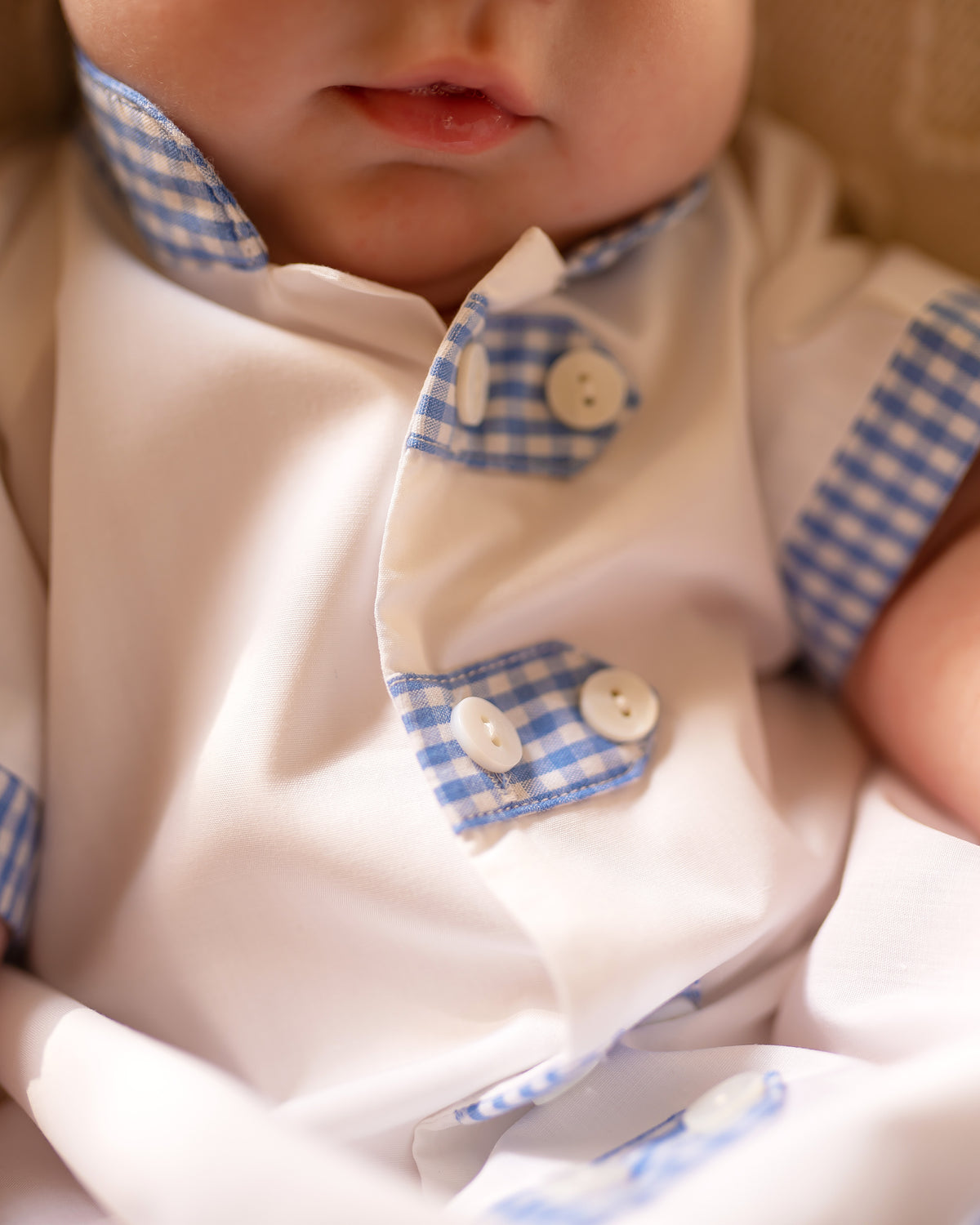 Dayton Daygown in Blue Gingham