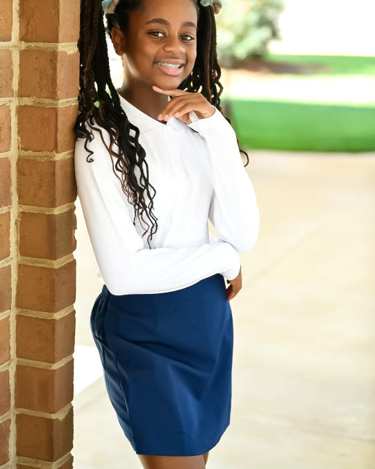 TYL Scholar Comfort Polo - Long Sleeve